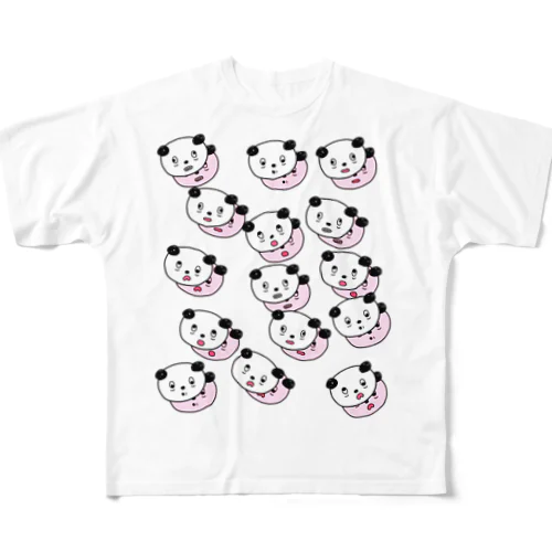 パンパン(培養) フルグラフィックTシャツ