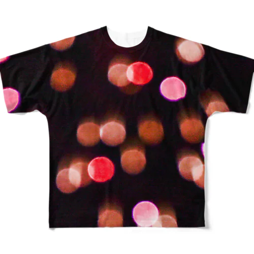 ホッピングピンク All-Over Print T-Shirt