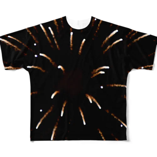 白の行き先 All-Over Print T-Shirt