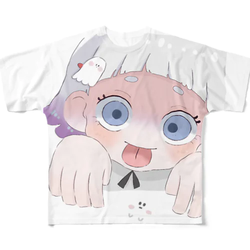 おばけ All-Over Print T-Shirt