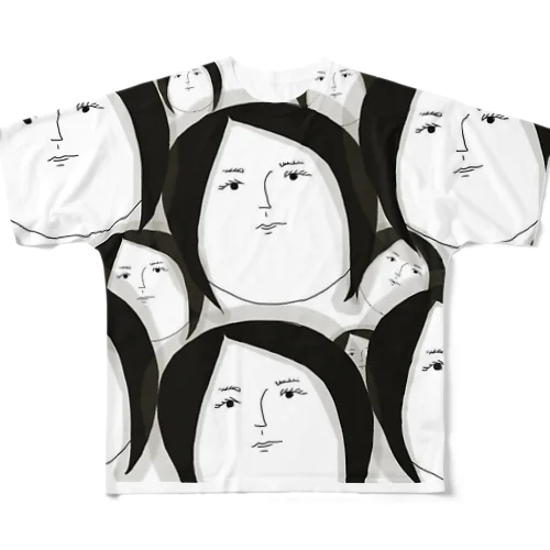 わたしのかお All-Over Print T-Shirt