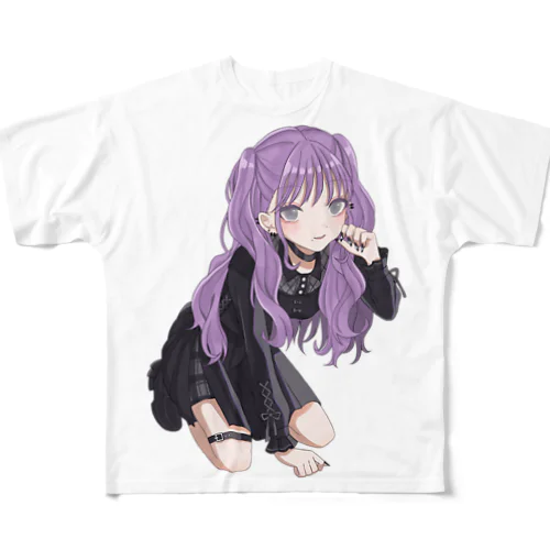 地雷 フルグラフィックTシャツ