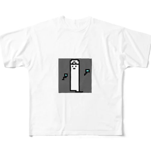 long ghost 2 フルグラフィックTシャツ