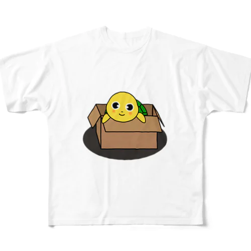 段ボール亀さん フルグラフィックTシャツ