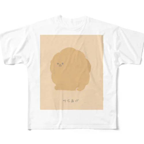 からあげのチキ君 All-Over Print T-Shirt