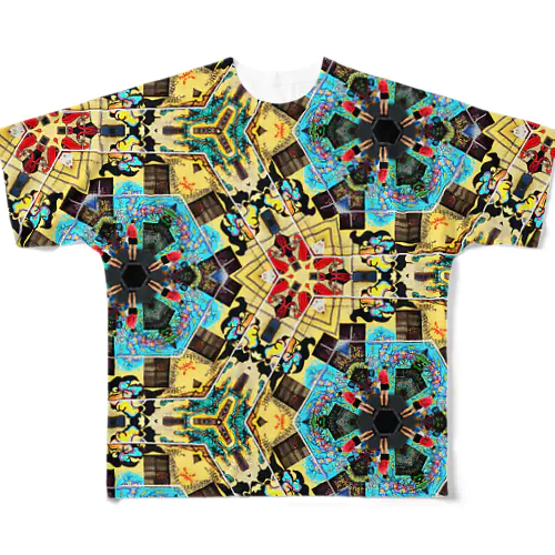 ストリートアートとミキ All-Over Print T-Shirt