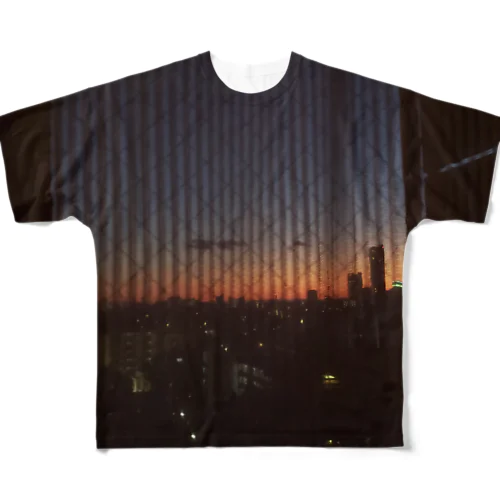 夕暮れ All-Over Print T-Shirt