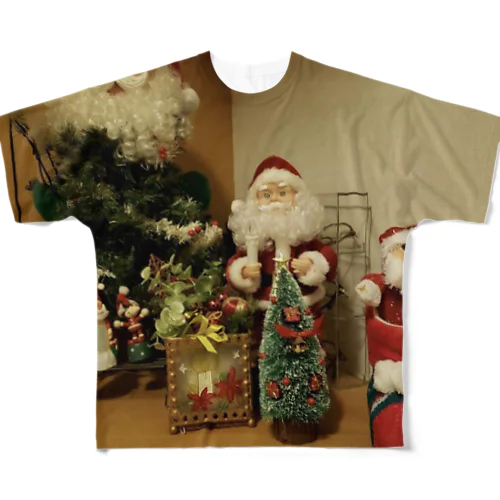 サンタ🎅 フルグラフィックTシャツ