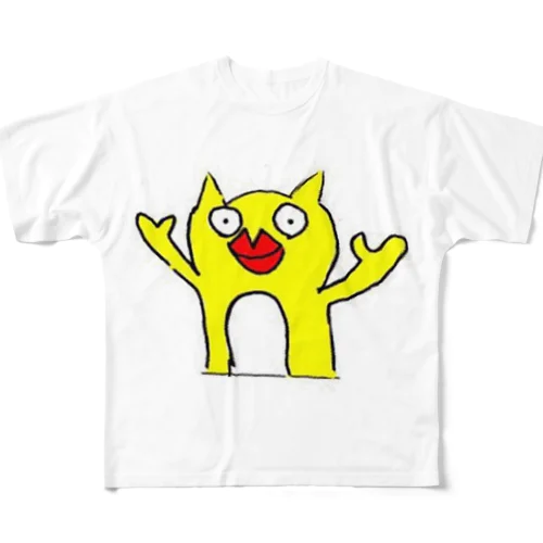 唇モンスター All-Over Print T-Shirt