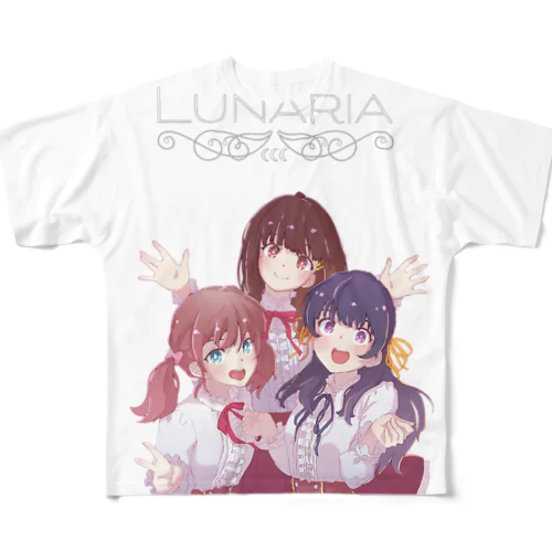 Lunaria　T-シャツ フルグラフィックTシャツ