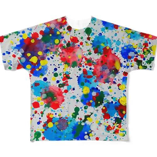 Colorful 001 フルグラフィックTシャツ