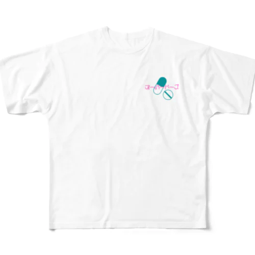 オーバードーズ All-Over Print T-Shirt