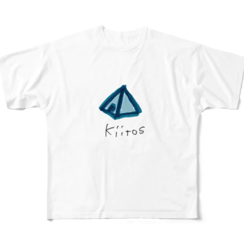 kiitos Camp フルグラフィックTシャツ