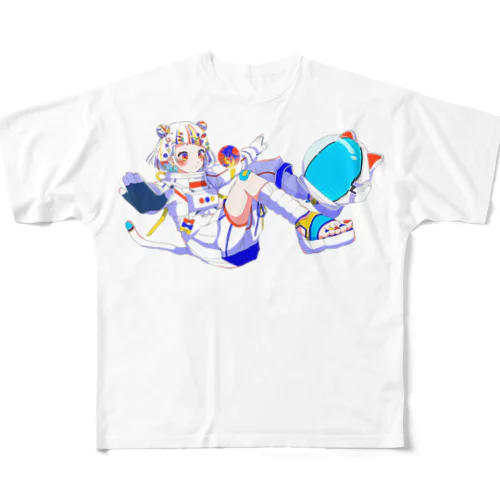 ウ〜チュ☆/ All-Over Print T-Shirt