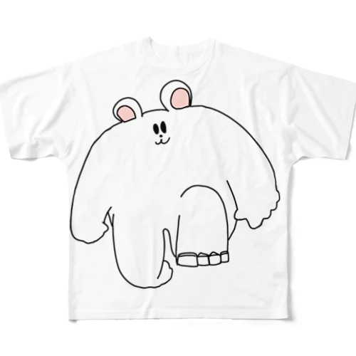 けもの All-Over Print T-Shirt