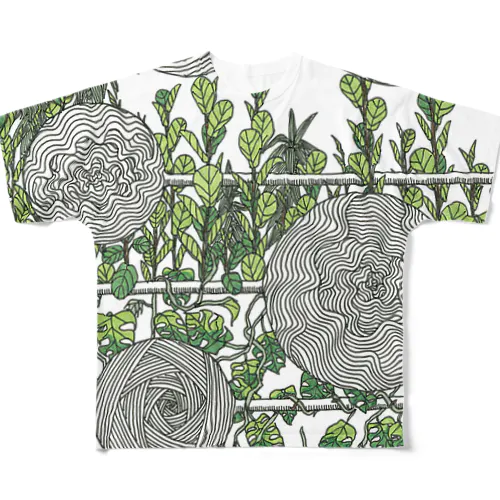Nature フルグラフィックTシャツ