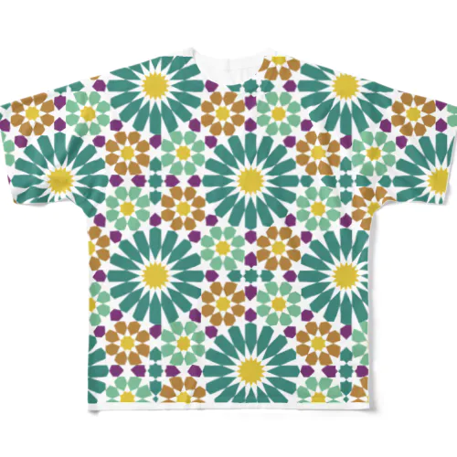 アラベスク1 All-Over Print T-Shirt