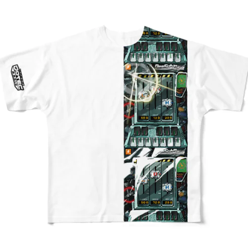DeeSubBass フルグラフィックT All-Over Print T-Shirt