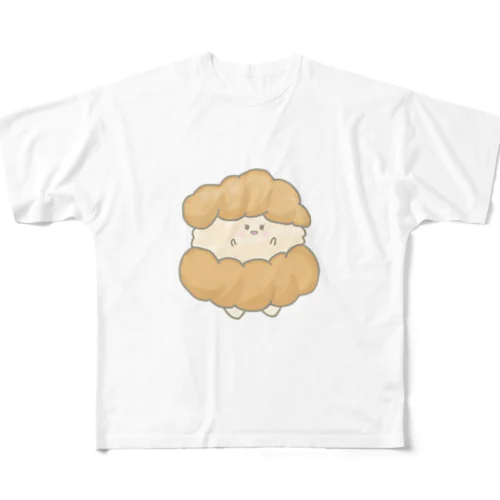 シュークリームのくりむちゃん All-Over Print T-Shirt