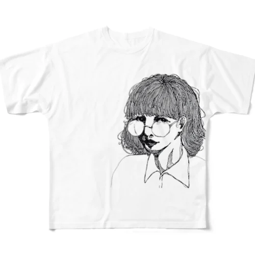 glassesGIRL All-Over Print T-Shirt