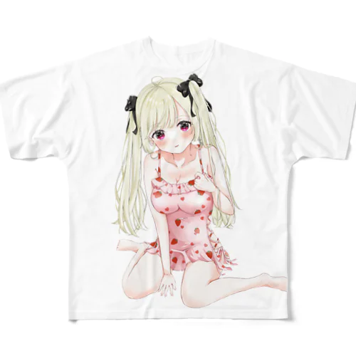 CAREN LIVEグッズ フルグラフィックTシャツ