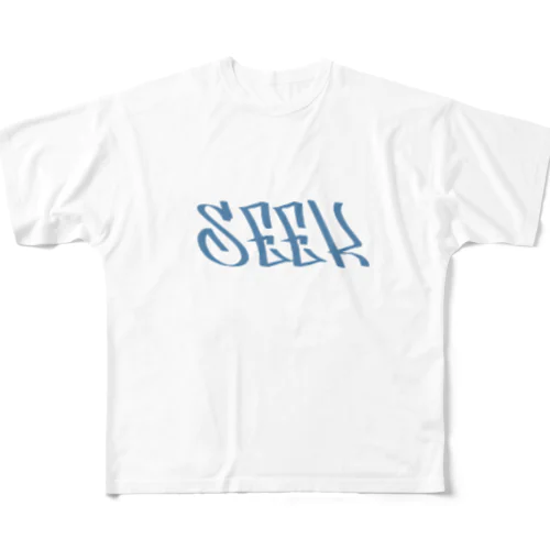 seek フルグラフィックTシャツ