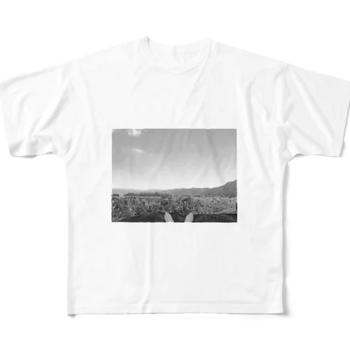 MOUNTAIN. フルグラフィックTシャツ