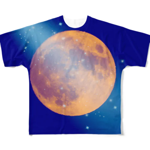 Super Moon フルグラフィックTシャツ