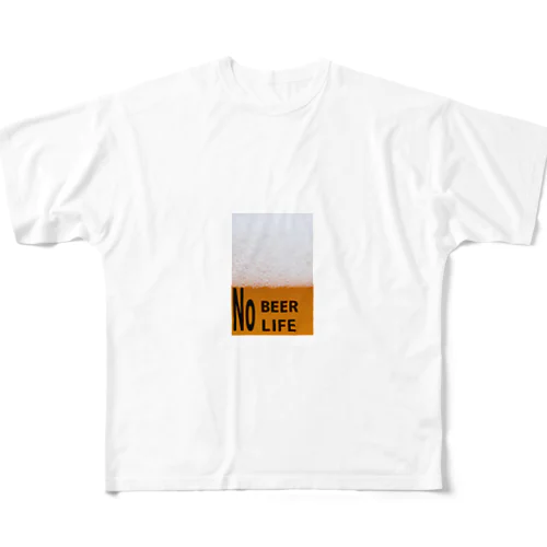 No BEER No LIFE All-Over Print T-Shirt