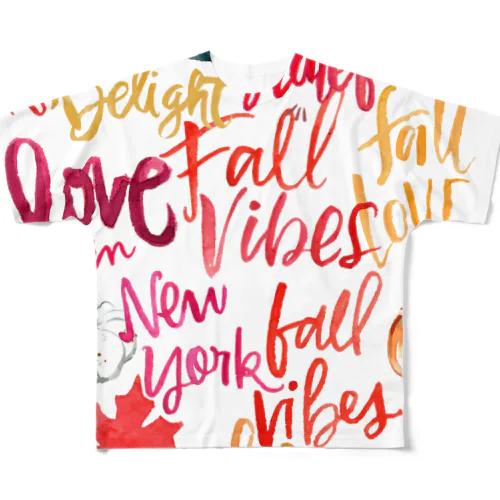 Autumn Mishaps❷ フルグラフィックTシャツ