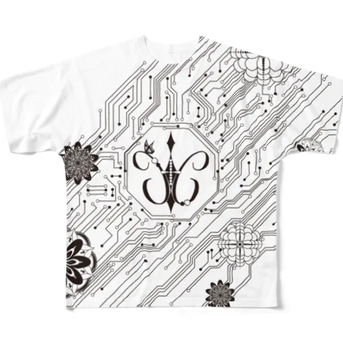 Chouchou公式ロゴ All-Over Print T-Shirt