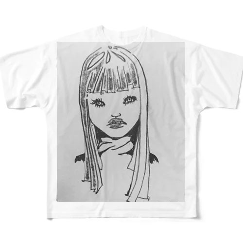 夢見るアンドロイド All-Over Print T-Shirt