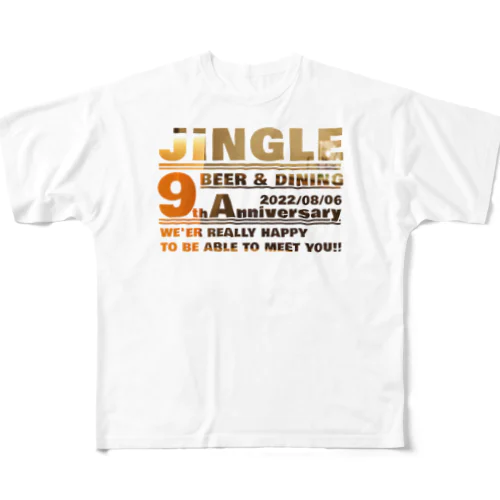 JINGLE 試作 フルグラフィックTシャツ