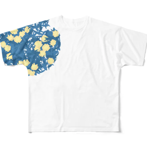 木香茨 All-Over Print T-Shirt