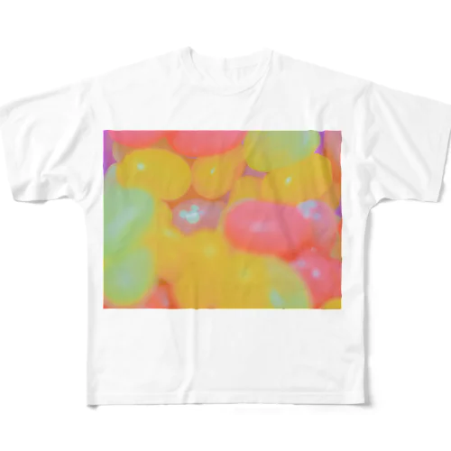 隠れミッキー-グミキャンディ All-Over Print T-Shirt