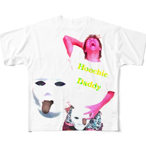 Hoochie Daddy 菊地 All-Over Print T-Shirt