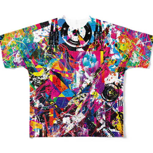 Graffiti&Gravity All-Over Print T-Shirt