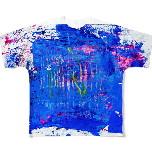 涼しい！ All-Over Print T-Shirt