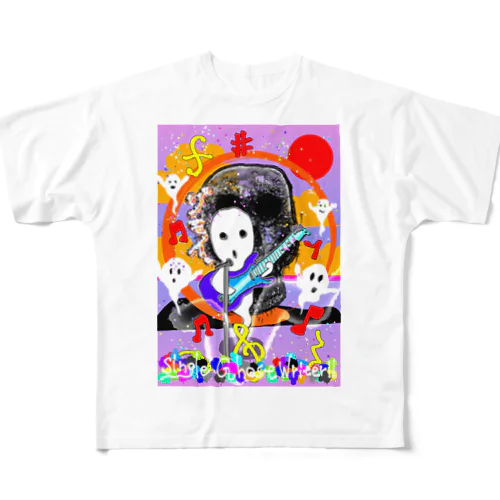 シングルゴーストライター　【Single Ghost Writer‼︎】 All-Over Print T-Shirt