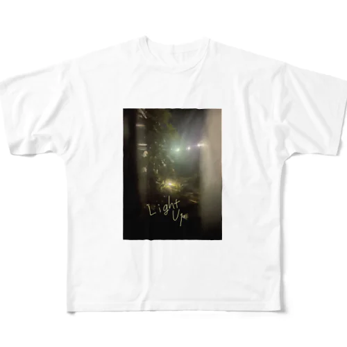 あなたを照らすシャツ"Light Up" フルグラフィックTシャツ