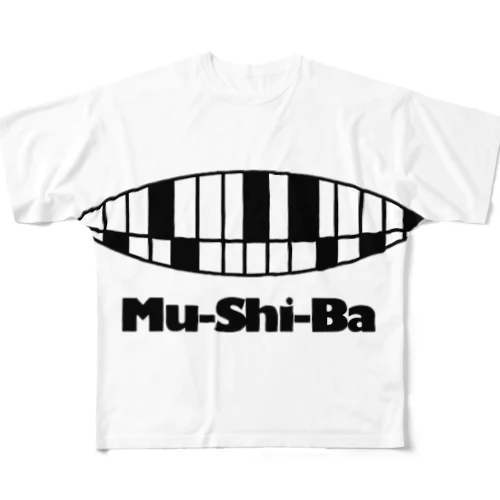 MuShiBa フルグラフィックTシャツ