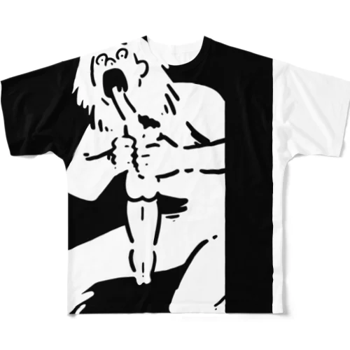 『我が子を食らうサトゥルヌス』（わがこをくらうサトゥルヌス、英語: Saturn Devouring His Son） フルグラフィックTシャツ