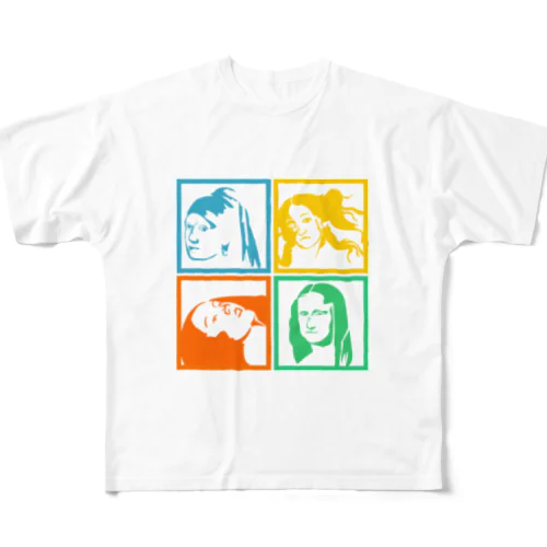 へのへのもへじh.t.その２ All-Over Print T-Shirt