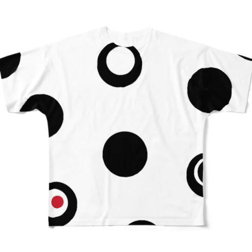 ドット All-Over Print T-Shirt