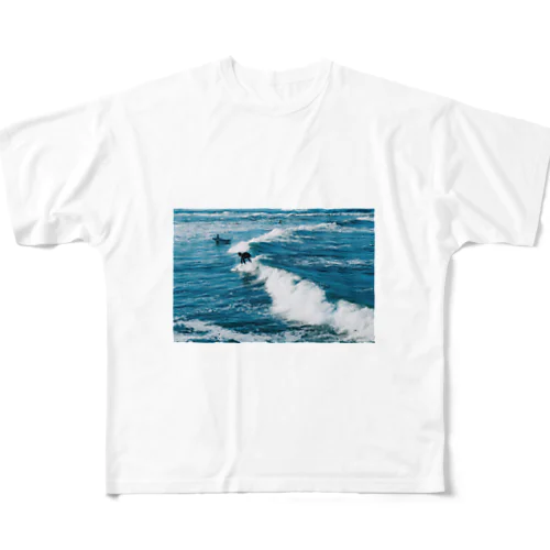 Waves フルグラフィックTシャツ