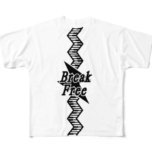 瑠愛breakfreeツアーグッズ フルグラフィックTシャツ