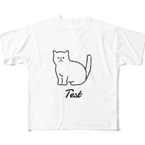 Test フルグラフィックTシャツ