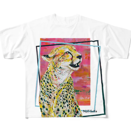 チーター All-Over Print T-Shirt