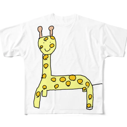 シュールなキリン All-Over Print T-Shirt