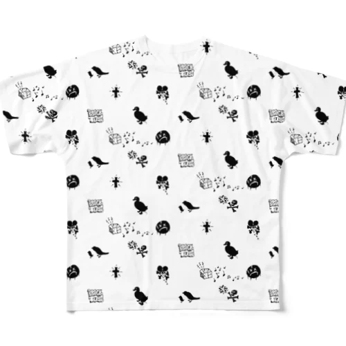 BLACKTOY5 MONO Ver.1 All-Over Print T-Shirt